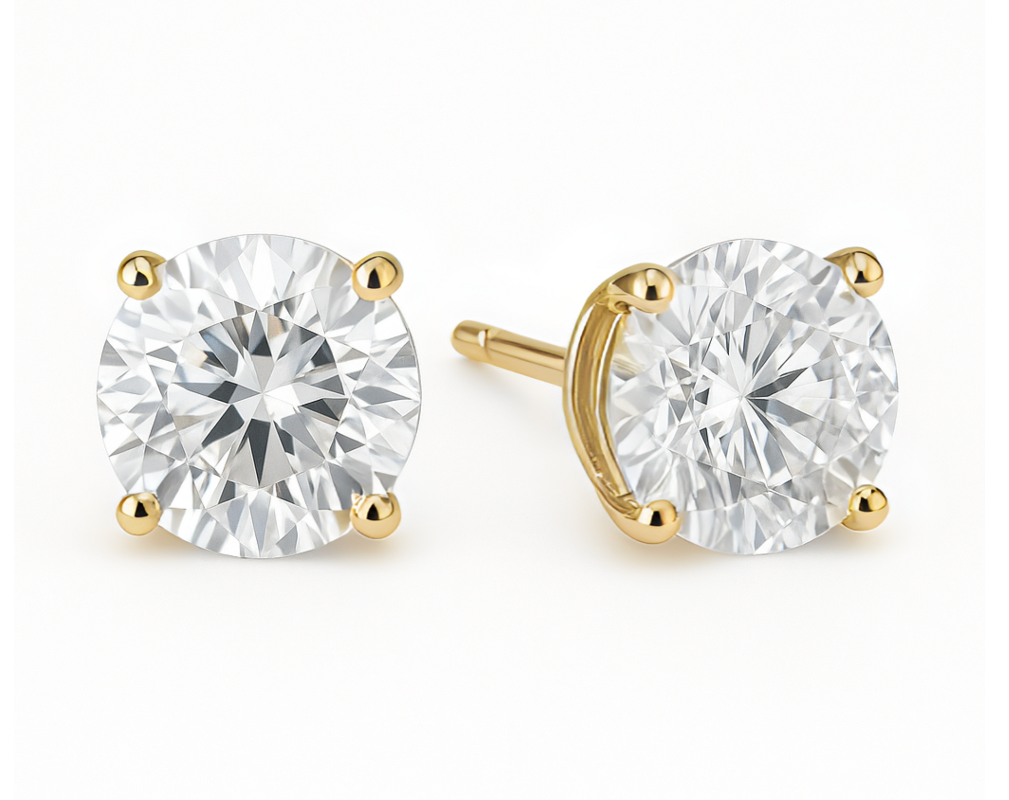 One & Only 3.04ct Studs