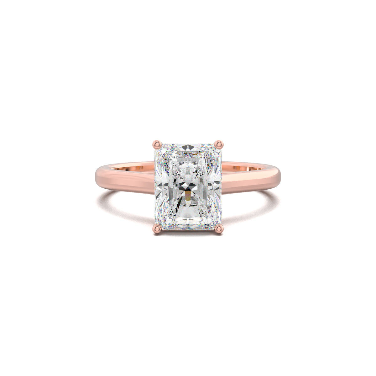 LR19098 rose gold top view