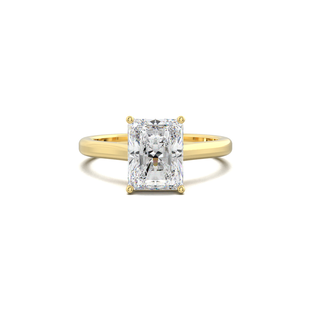 LR19098 yellow gold top view