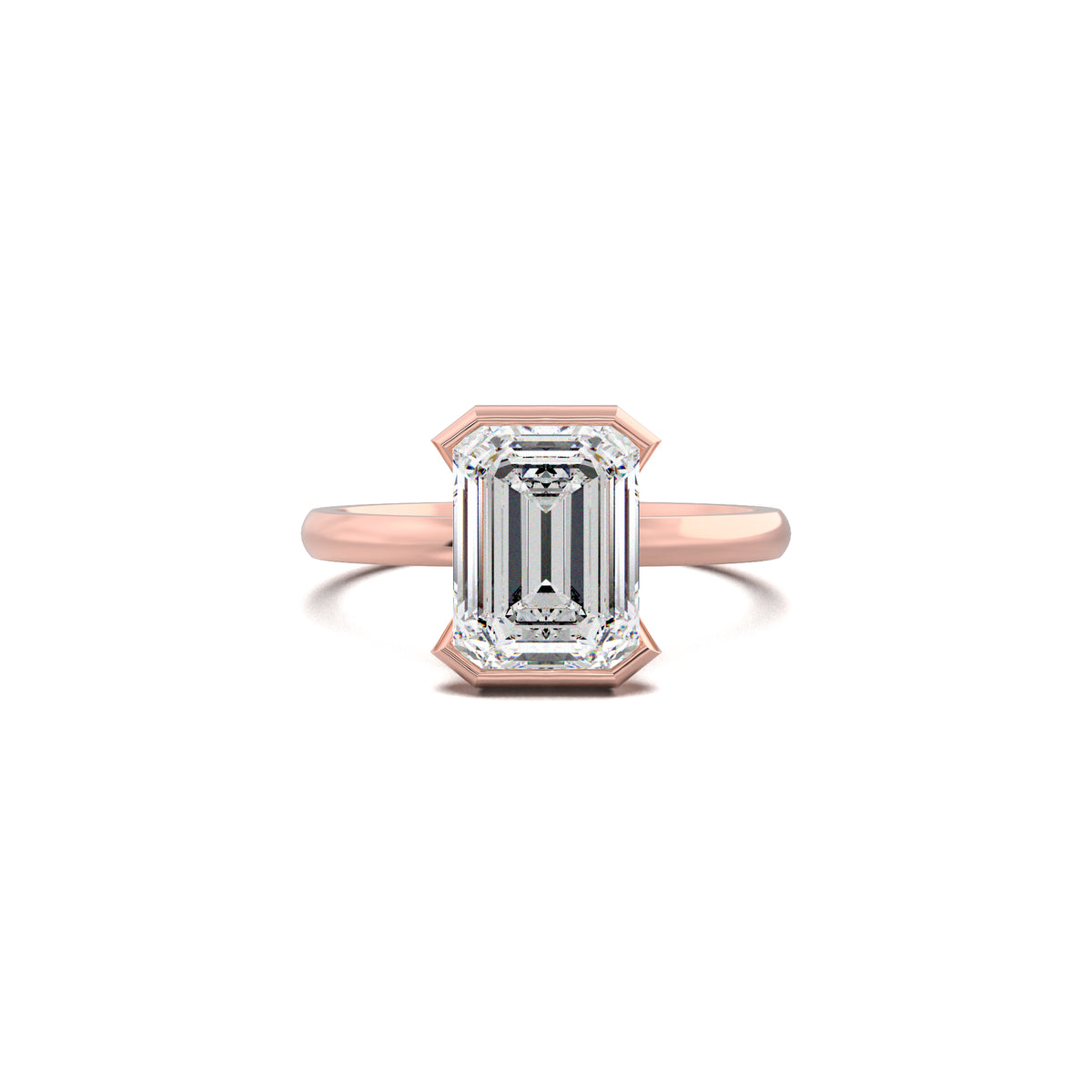Rose Gold top view