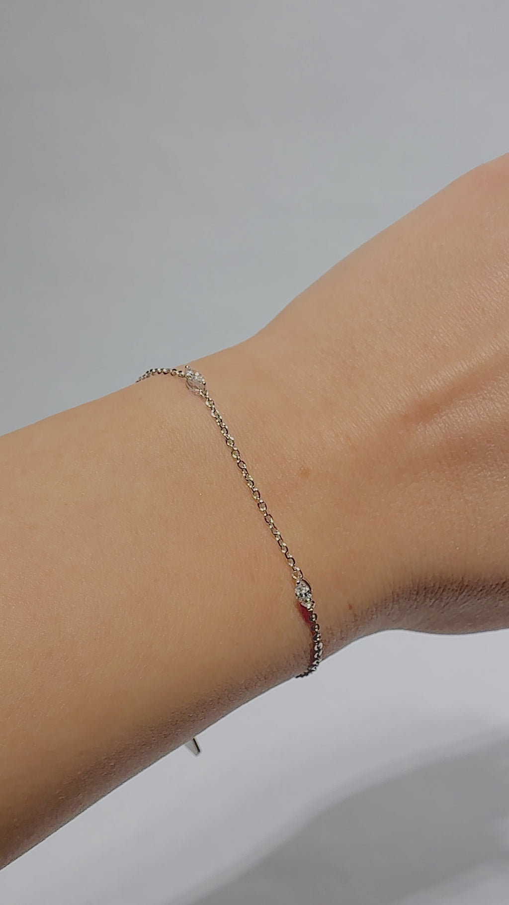 Eternal Marquise Station Chain Bracelet