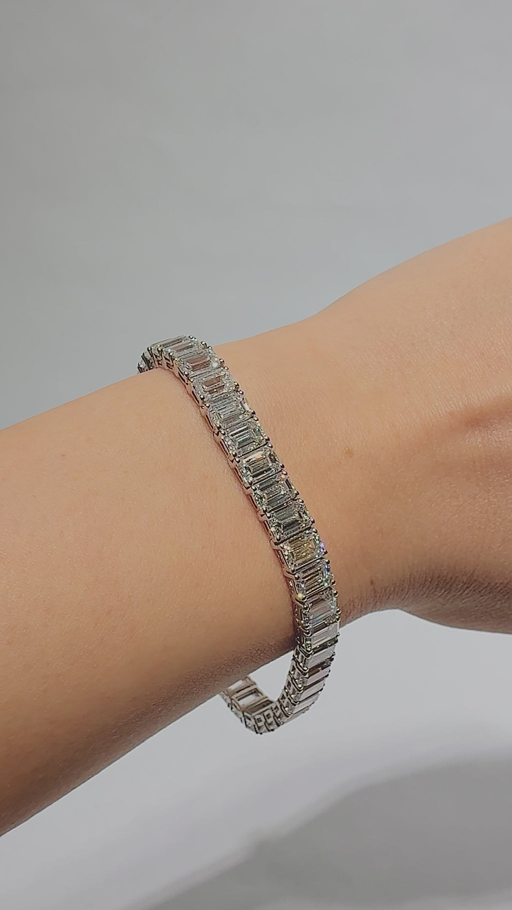 Eternity Emerald 23.30ct Bracelet