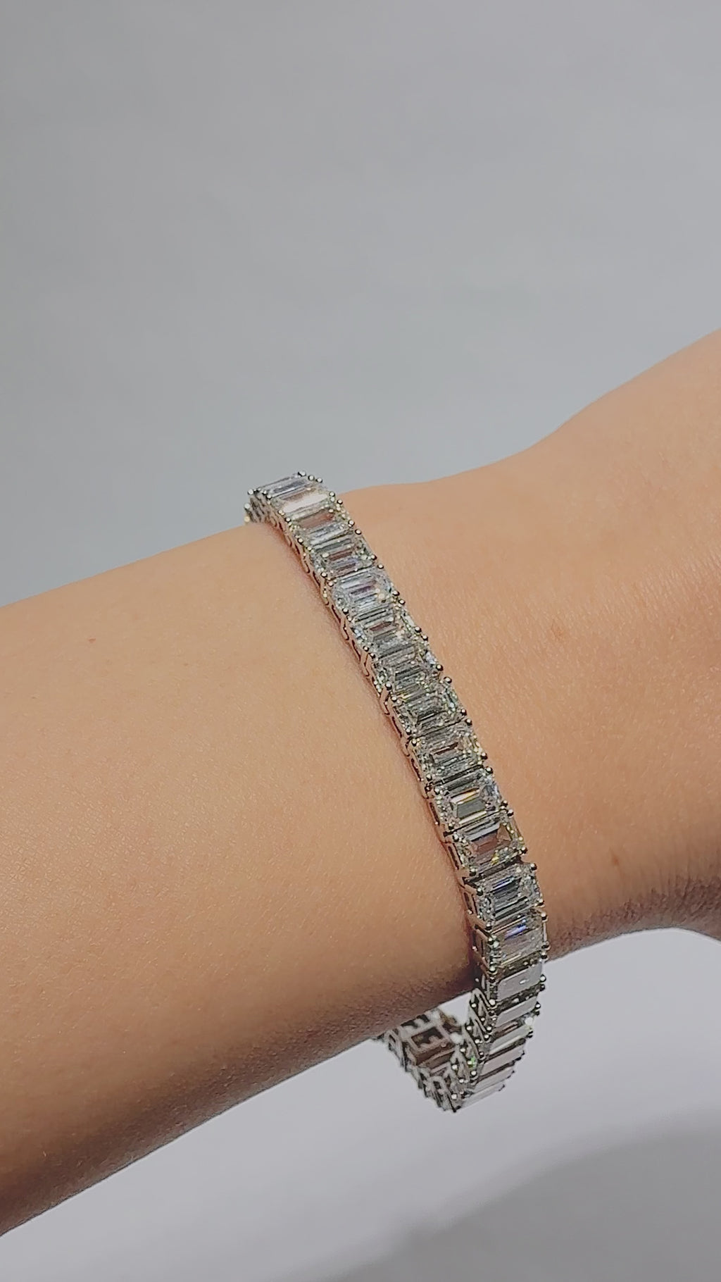 Eternity Emerald 21.64ct Bracelet