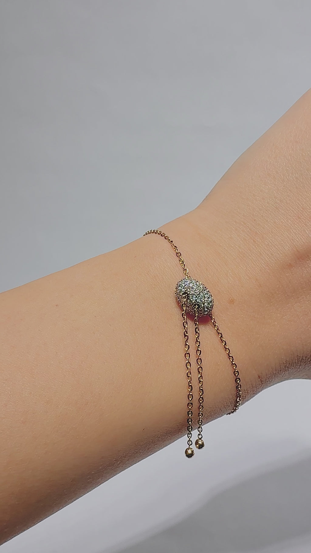 Celestial Cluster Bolo Chain Bracelet