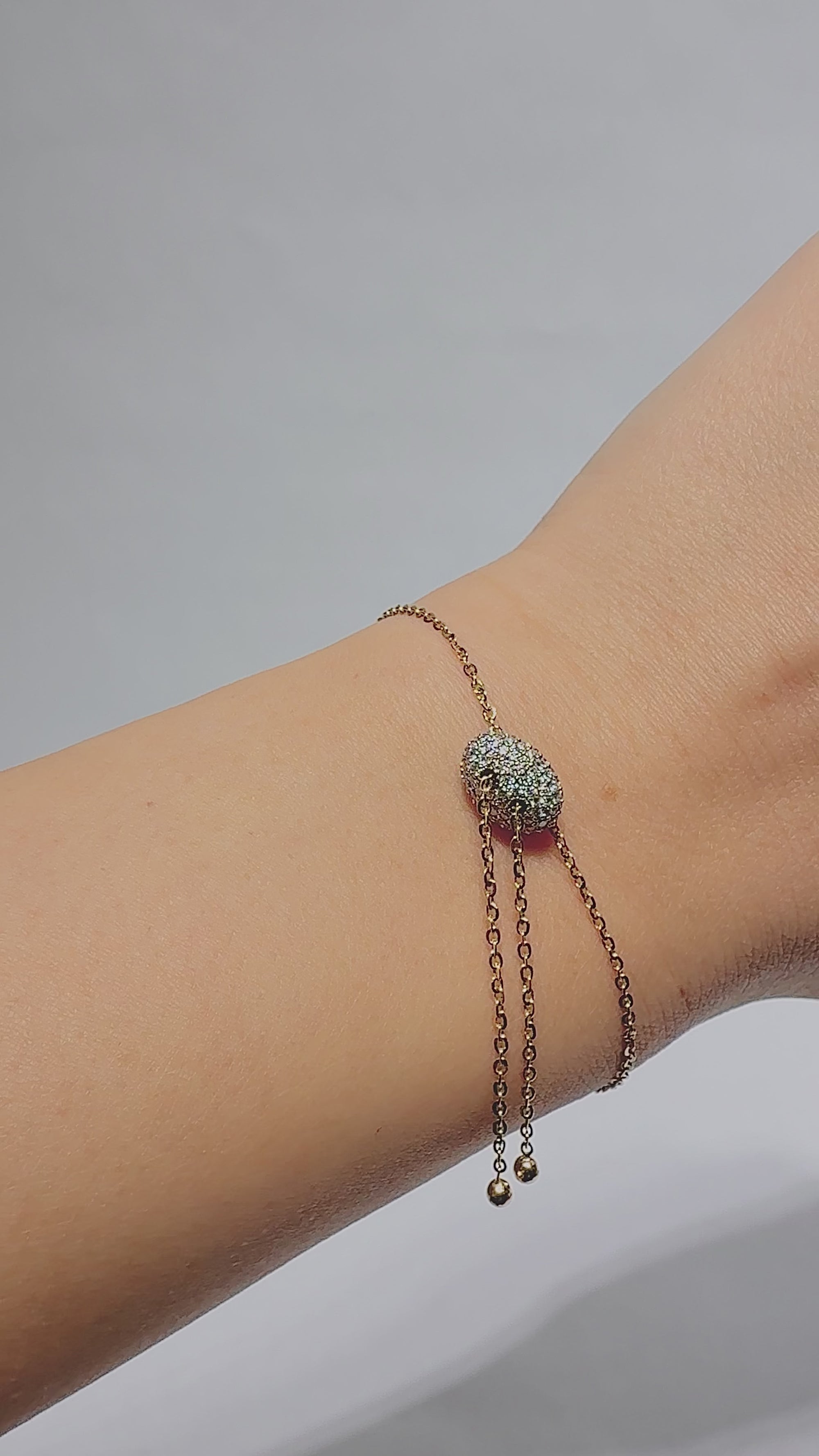 Celestial Cluster Bolo Chain Bracelet