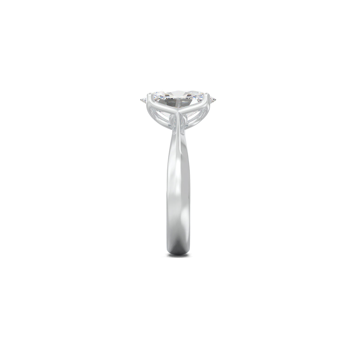 Oval Solitaire Engagement Ring