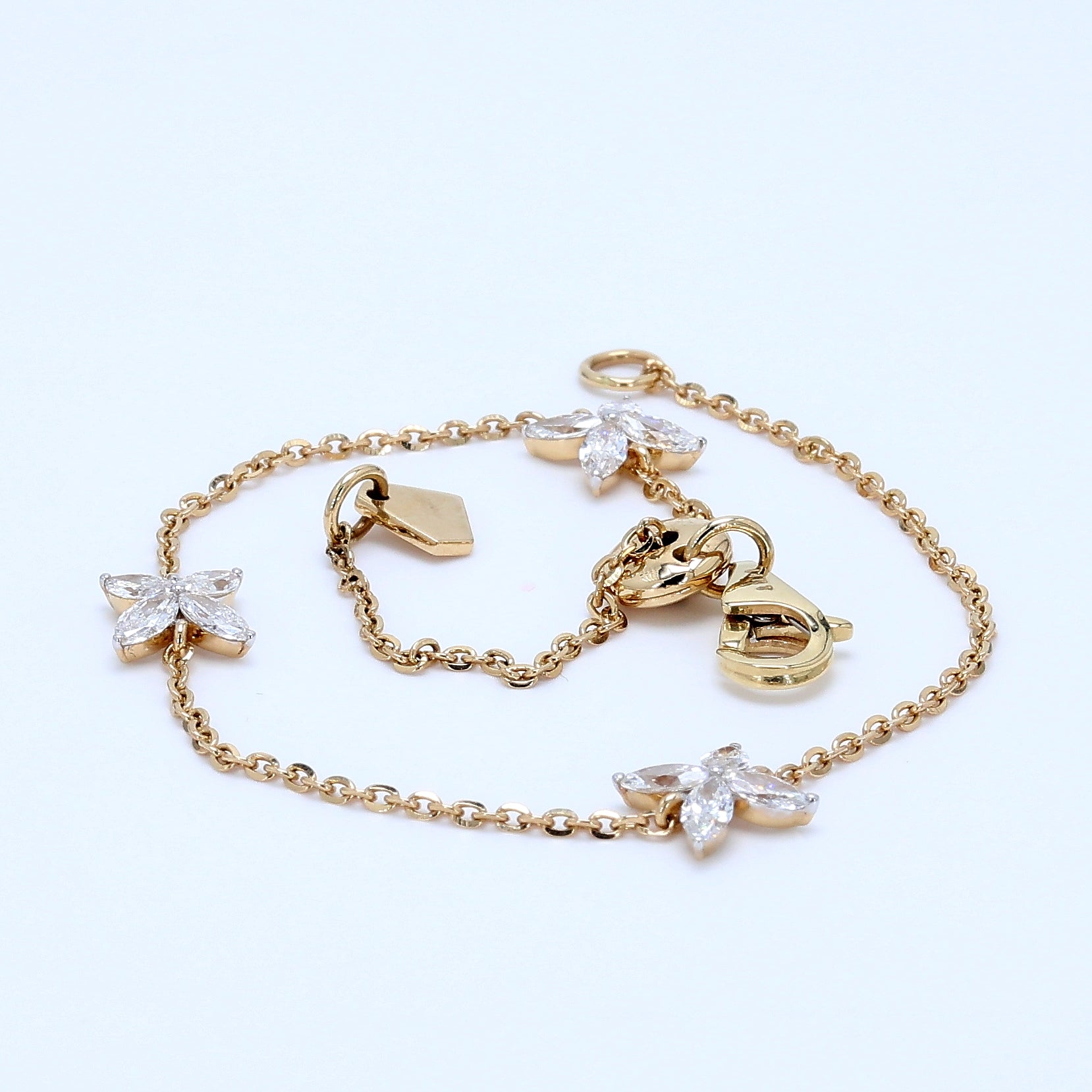 Twilight Marquise Station Chain Bracelet