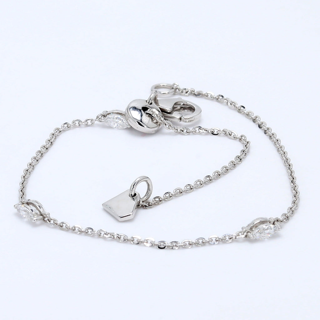 Eternal Marquise Station Chain Bracelet