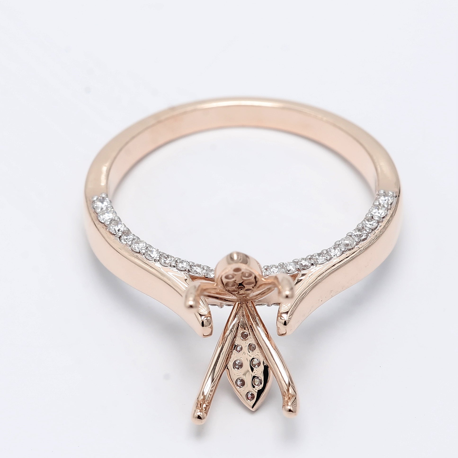 Celestial Bridge Marquise Ring